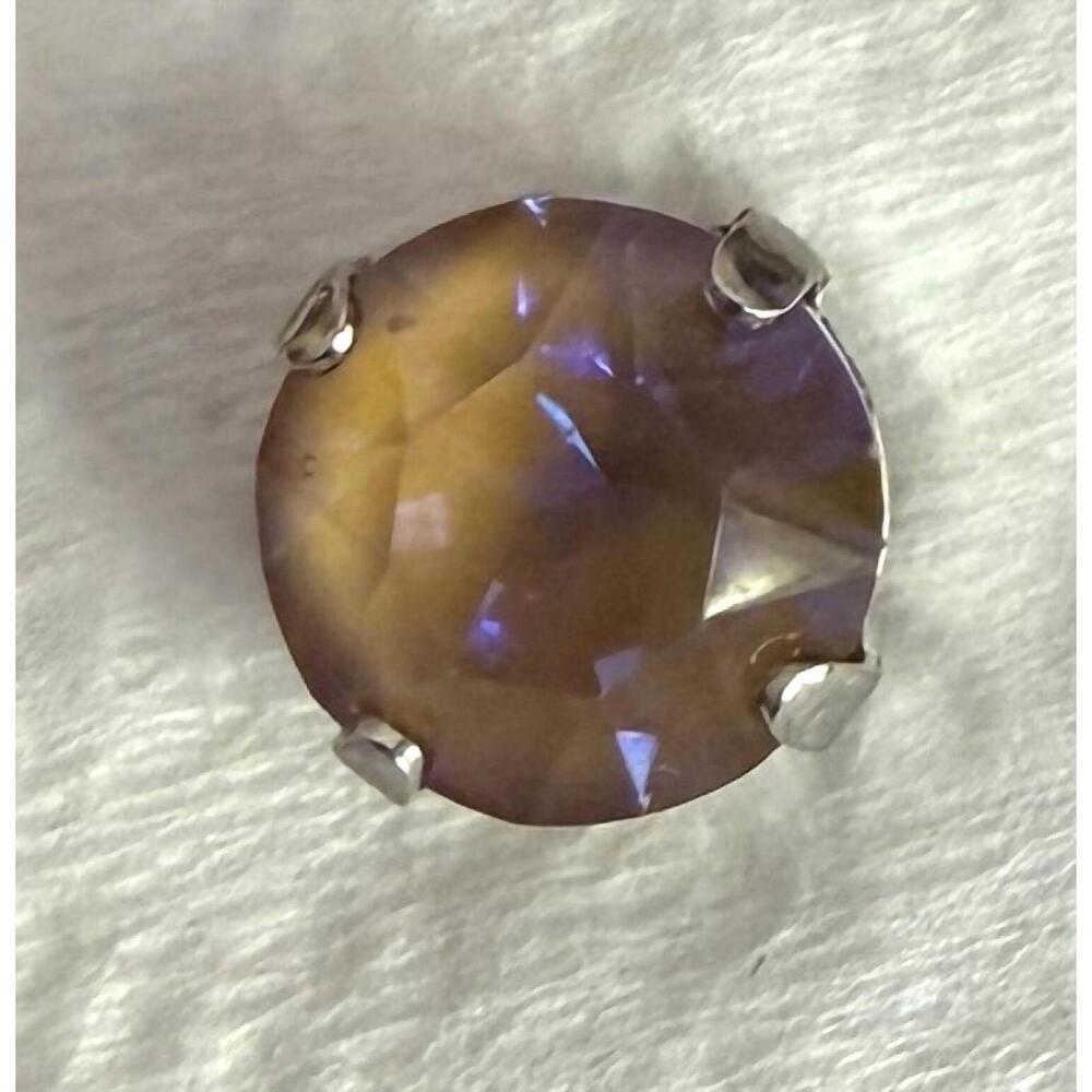 NEW MARIANA women's studs earrings in amber